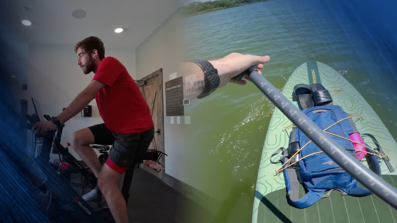 Cycling and paddleboarding case study